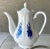 1960s Circa 1965 Federalist Mayhill White & Cobalt Ironstone Coffee Service Set Pattern No. 4236, Japan - 3 Pieces For Sale - Image 5 of 13