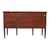 English Serpentine Hepplewhite Mahogany Banded & Inlaid Sideboard C1920 For Sale - Image 10 of 13