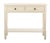 Two Drawer Console in Distressed Cream For Sale - Image 10 of 10
