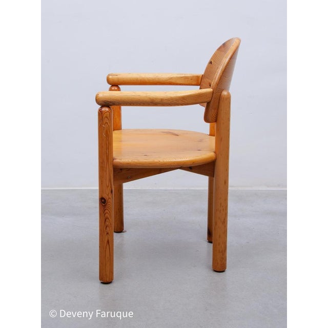 Set of Pine Armchairs attributed to Rainer Daumiller for Hirtshals, 1970s For Sale - Image 4 of 16