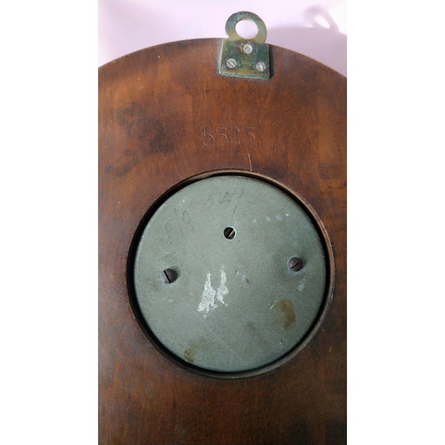 Late 19th Century Late 19th Century Antique French Skeleton Dial Aneroid Barometer - Lg Hallmark For Sale - Image 5 of 7