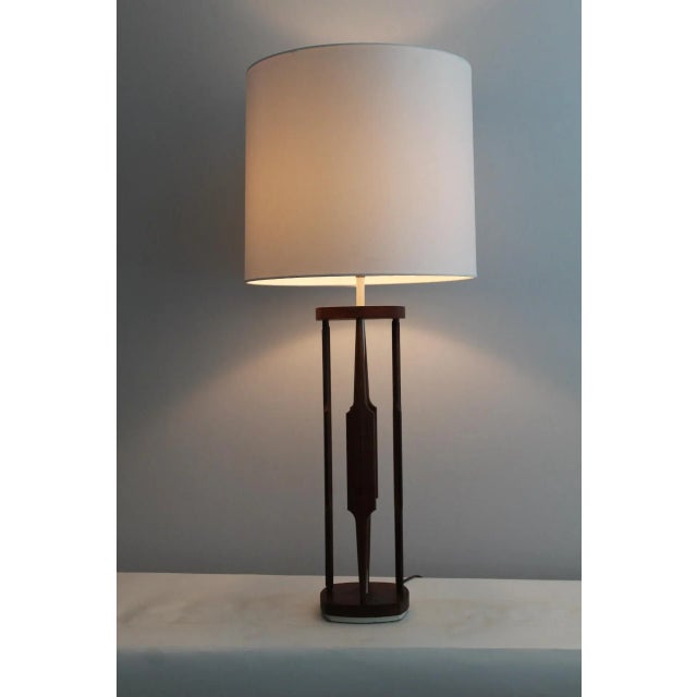 Mid-Century Modern Mid 20th Century Tony Paul Style Table Lamp For Sale - Image 3 of 12