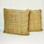 Early 21st C Americana Contemporary Tweed Window Pane Decorative Pillows - Set of 2 For Sale - Image 4 of 11