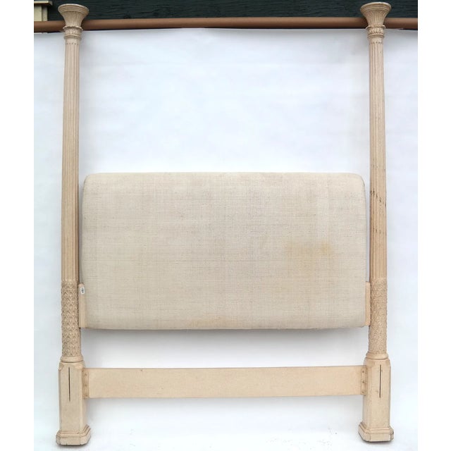 French Louis XVI Style Queen Four Poster Bed For Sale - Image 3 of 4