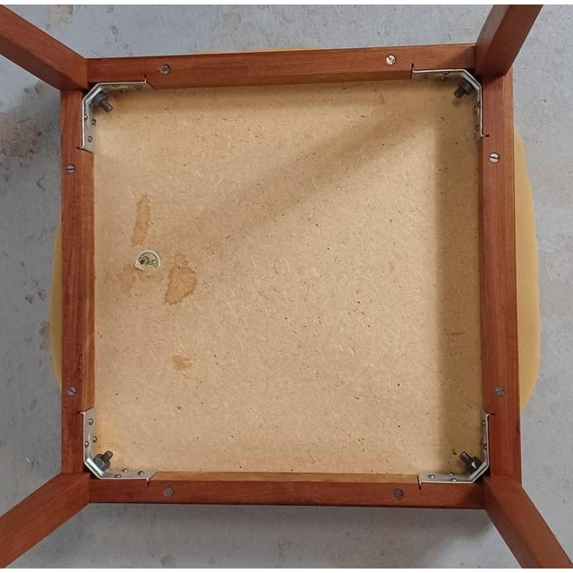 Fully Restored Danish Teak Side Table with Tiles from Skærbæk Keramik, 1970s For Sale - Image 9 of 11