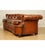 Whiskey Brown Hand-Dyed Leather Chesterfield Club Sofa For Sale - Image 11 of 13