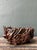 Mid-Century Modern Vintage Rustic Brown Ceramic Twig Bowl For Sale - Image 3 of 13