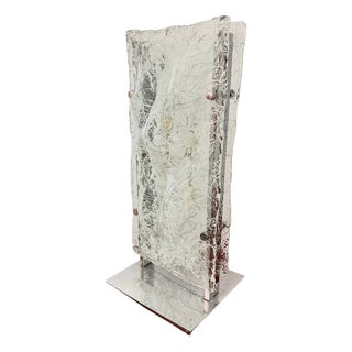 Sculptural Lamp by Toni Zuccheri for Mazzega, 1970s For Sale