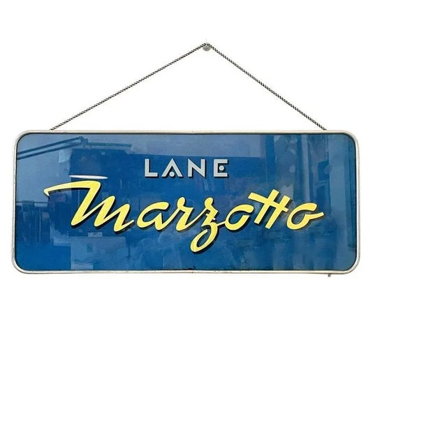 Modern Italian Wall Light Sign in Plastic & Metal by Lane Marzotto, 1990s For Sale - Image 9 of 9