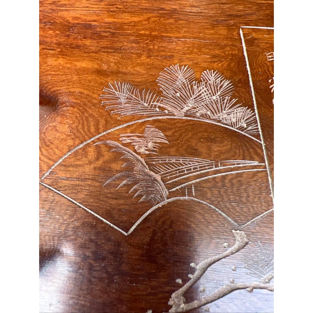 Vintage Japanese Carved Fish Shaped Sushi Tray, Nikkō-San, Circa 1950’s For Sale - Image 6 of 17