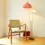 Metal Floor Lamp with Pointed Cone Shades by Rupert Nikoll For Sale - Image 7 of 8