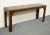 Henredon Henredon Furniture Four Centuries Collection 59" Accent Sofa / Entryway Table W. Herringbone Top 46-7006 For Sale - Image 4 of 11