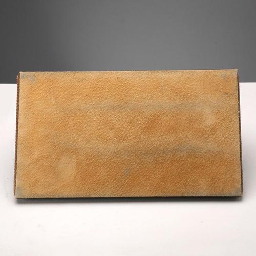 Vintage Bookends in Leather and Brass from Gucci, Italy, 1970s, Set of 2 For Sale - Image 12 of 14