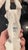 Beautiful, in excellent condition, porcelain white and grey spots