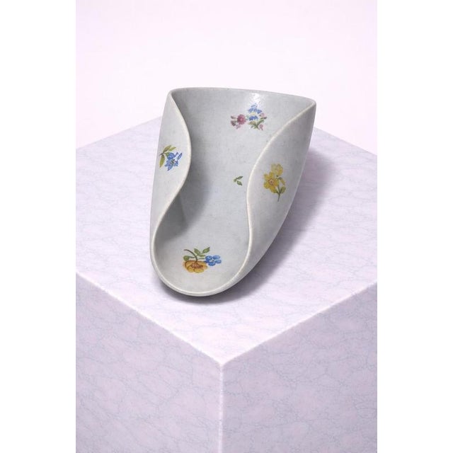 Ceramic Veckla Bowl by Stig Lindberg for Gustavsberg, Sweden, 1960s For Sale - Image 3 of 8