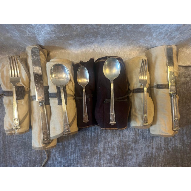 Tiffany and Co. 1916 Tiffany & Co. San Lorenzo Silver Flatware Set- 164 Pieces For Sale - Image 4 of 12