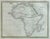 Original antique, hand-colored map of Africa from 1835, created by Thomas G. Bradford. Published in Boston for his "Atlas...