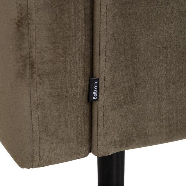 Textile Scandinavia 3-Seater Sofa and Ottoman in Olive Green Upholstery from Bolia, Set of 2 For Sale - Image 7 of 18