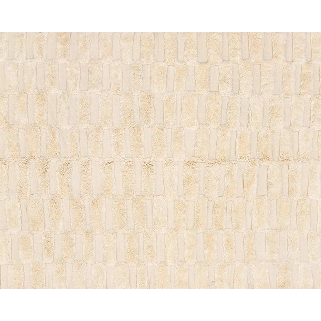 Early 21st Century Hand-Knotted Wool Rug by Azele Studio For Sale - Image 5 of 8