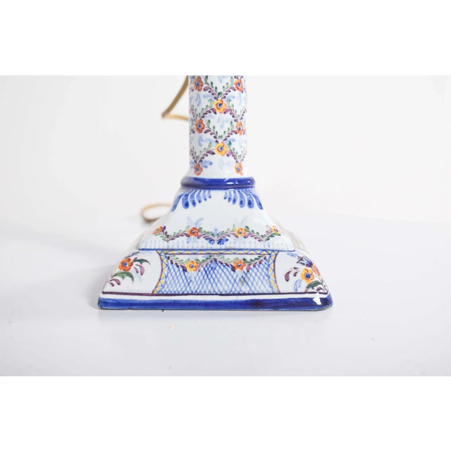 Table Lamp in Portuguese Ceramic from Candal, 1920 For Sale - Image 4 of 14