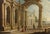Pier Francesco Garola, Architectural Capriccio Landscape, 1700, Oil on Canvas For Sale - Image 7 of 14