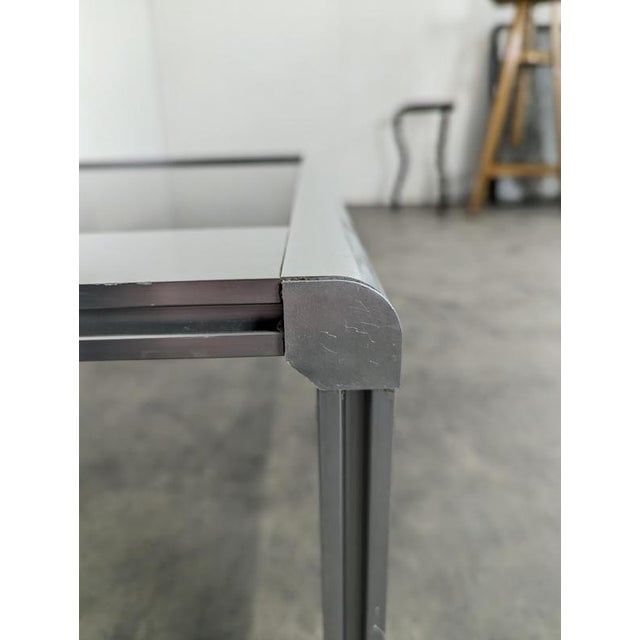1970s Vintage Space Age Coffee Table in Chrome, 1970s For Sale - Image 5 of 7