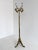 Gold Vintage Italian Brass Coat Rack with Rotating Crown and Female Face Tripod Base, 1960s For Sale - Image 8 of 18