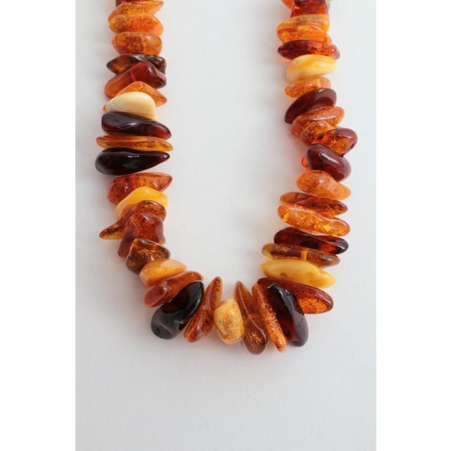 Vintage Three Amber Necklaces, 1960s, Set of 3 For Sale - Image 6 of 18