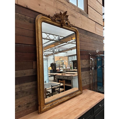 Late 19th Century Gilded Mirror For Sale - Image 11 of 11