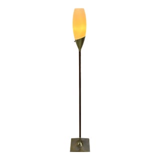 Mid Century Modern Laurel Touchier Floor Lamp For Sale