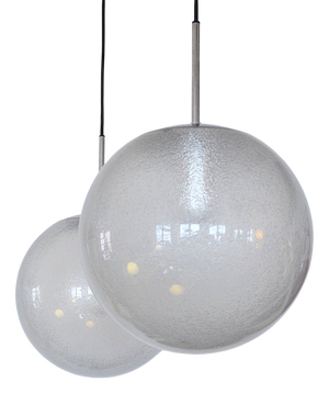 Ball Pendant Lamp from Glashütte Limburg, 1960s