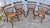 Brown Vtg. Set of Four Ethan Allen Heirloom Nutmeg Maple Windsor Dining Chairs For Sale - Image 8 of 17
