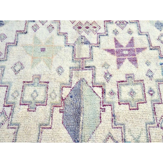 1970s Vintage Boujad Rug For Sale - Image 4 of 12