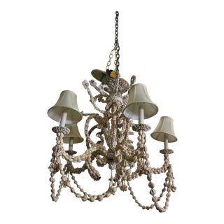 1990s Sea Shell Chandelier For Sale