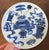 Antique 19th Century Chinese Blue and White Porcelain Dish or Small Plate Decorated in the Kangxi Manner With Auspicious Objects For Sale - Image 10 of 10