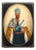 Hand-Painted Russian Box of Tsar Nicholas II With Vermillion Red Interior For Sale