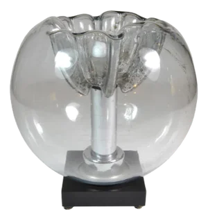 Murano Glass Table Lamp from Mazzega, 1970s