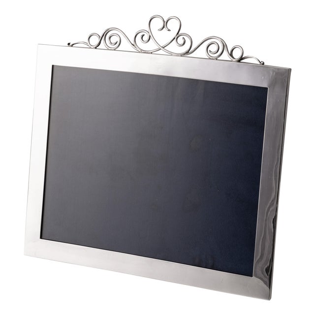 Vintage American Silver Photo Frame by Bigelow for Kennard & Co, 1920 For Sale