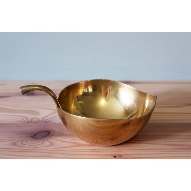 Vintage Brass Bowl, 1970s For Sale - Image 4 of 10
