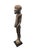This vintage life size hand-carved African Tribal Art sculpture depicts a Standing Senufo Tyepka maternity figure from the...
