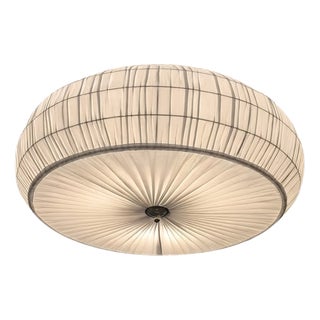 Large Finnish Model 75-204 Flush Mount attributed to Lisa Johansson-Pape for Orno / Stockmann, 1950s For Sale