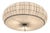 Large Finnish Model 75-204 Flush Mount attributed to Lisa Johansson-Pape for Orno / Stockmann, 1950s For Sale