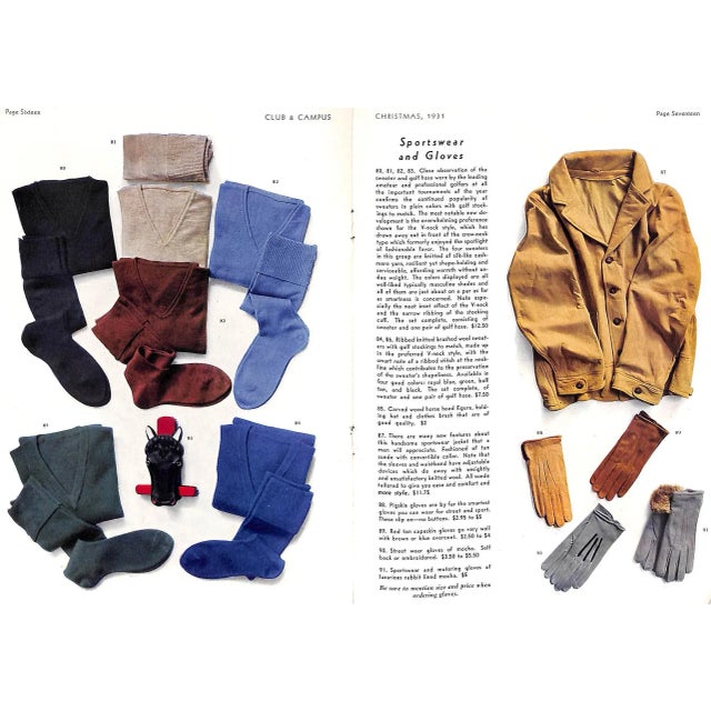 Club & Campus Christmas 1931 Gifts For Men For Sale In New York - Image 6 of 11