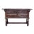 Spanish Console Chest Table With Four Carved Drawers and Original Hardware For Sale