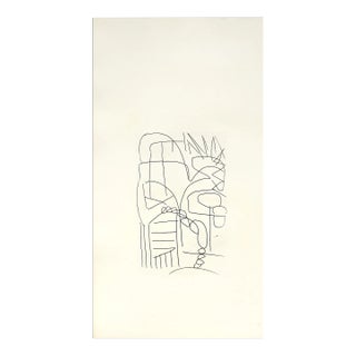 André Lanskoy - Composition - Original Etching 1960 For Sale