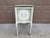 Vintage French Provincial Cream & Sage Green Painted Nightstand With Botanical Decoration For Sale - Image 14 of 14