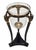Pair of French Empire Style Bronze Swan & Glass Hurricane Lamp Candle Holders For Sale - Image 9 of 9