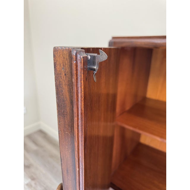 Vintage Wardrobe in Mahogany, 1920s For Sale - Image 3 of 14