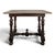 Brown Louis XIII Oak Table with Baluster Legs and H-Shaped Stretcher For Sale - Image 8 of 8