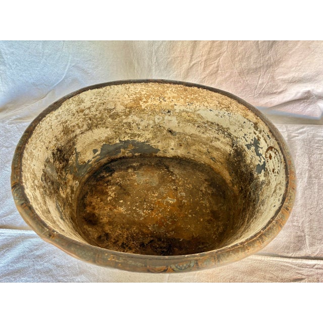 19th Century English Tole Planter For Sale - Image 6 of 11